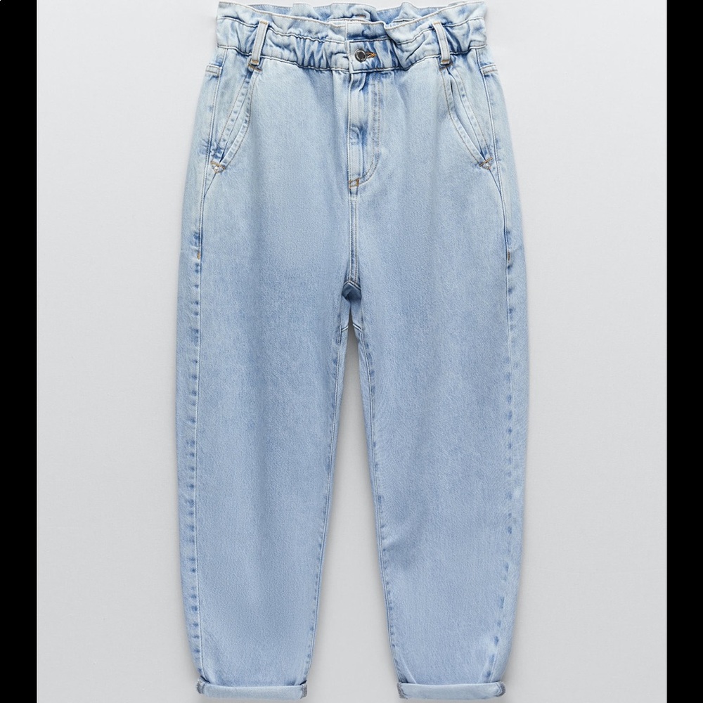 Zara Women’s 34 size 2 High rise Baggy Jeans